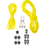 KIT DE MANGUERA (2 ROLLOS) INYECTOR RYOBY (5 PZAS) FILTROS DE GASOLINA ( 5 + 5PZAS).