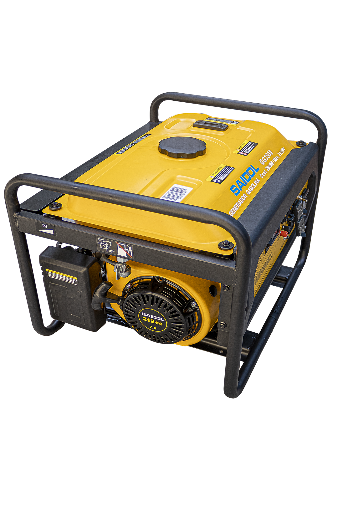GENERADOR PLANTA DE LUZ SAIDOL 3100W 7HP 120V / 240V