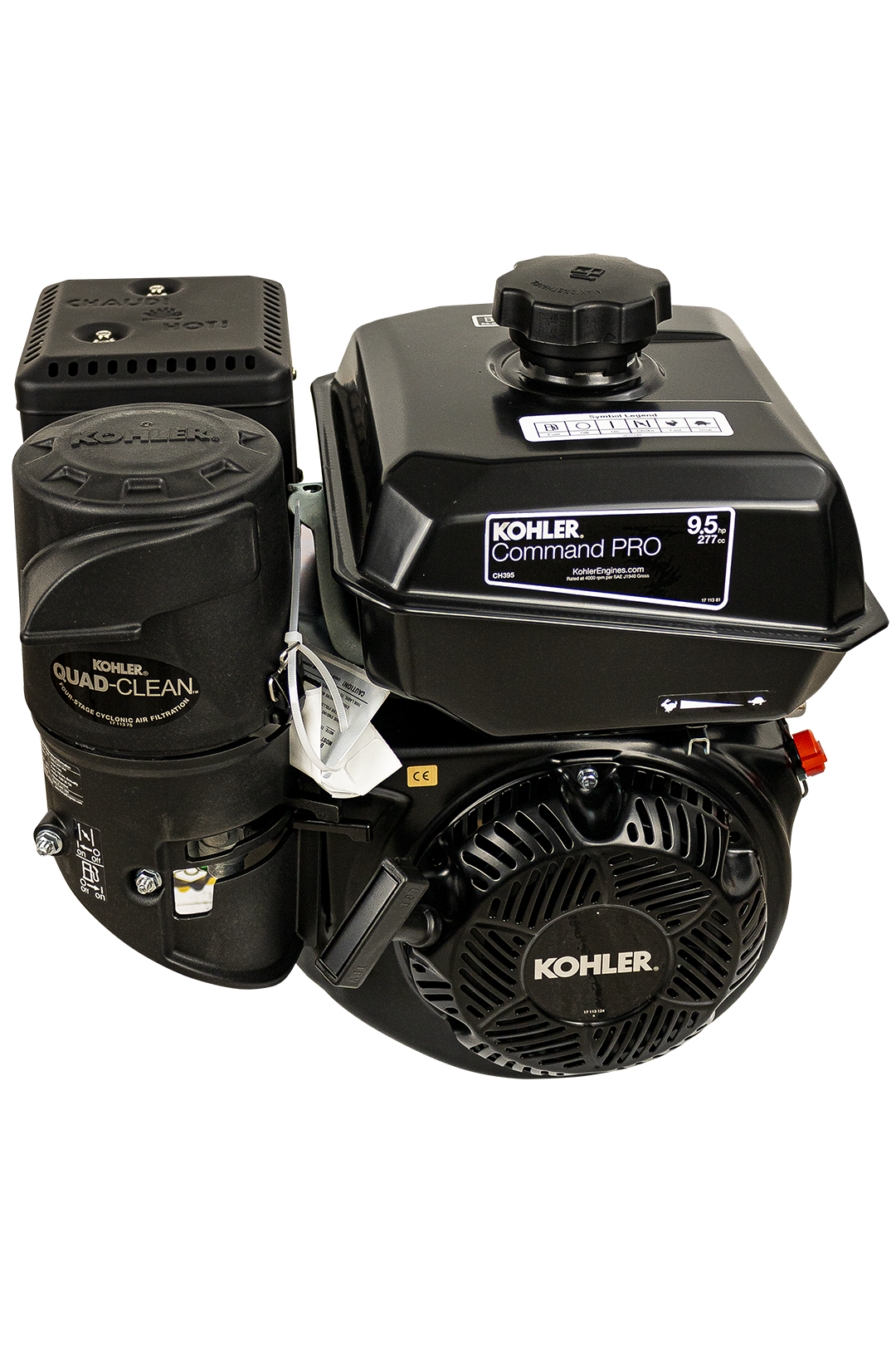 MOTOR KOHLER CH395 277CC  9.5HP FLECHA 1".