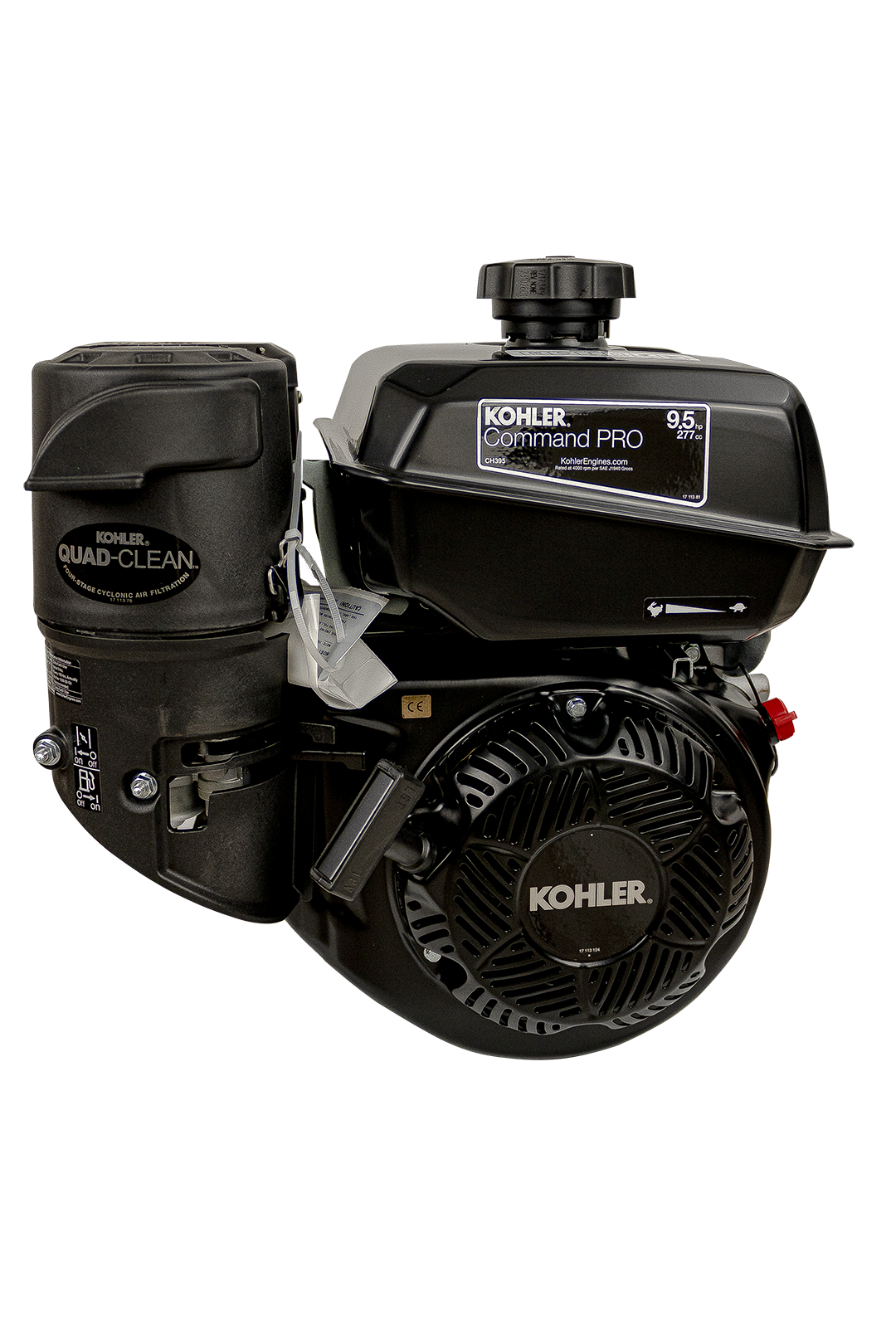 MOTOR KOHLER CH395 277CC  9.5HP FLECHA 1".