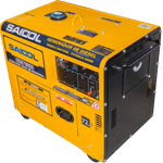 GENERADOR PLANTA DE LUZ DIESEL SAIDOL SILENT 3500W