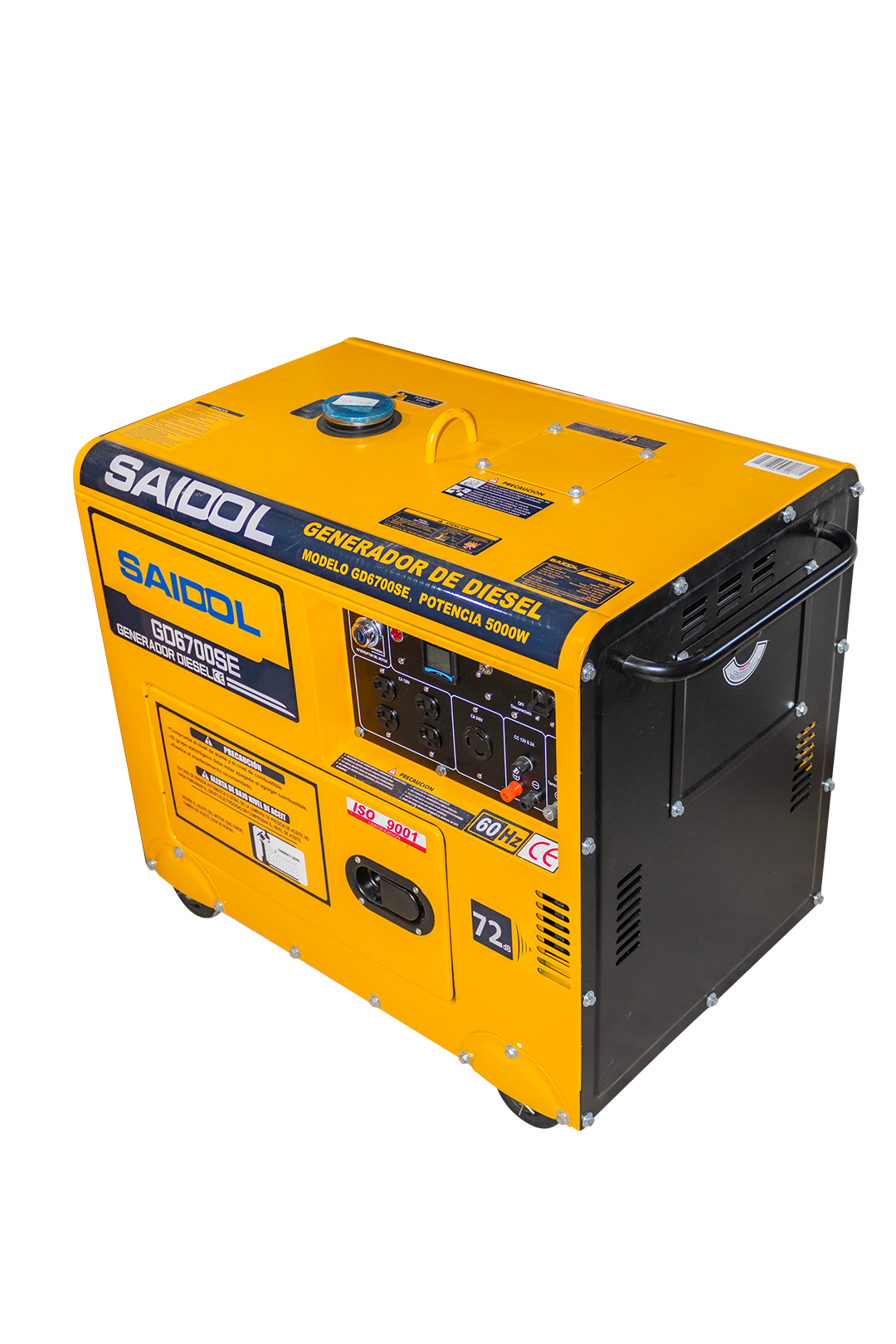 GENERADOR PLANTA DE LUZ DIESEL SAIDOL SILENT 3500W