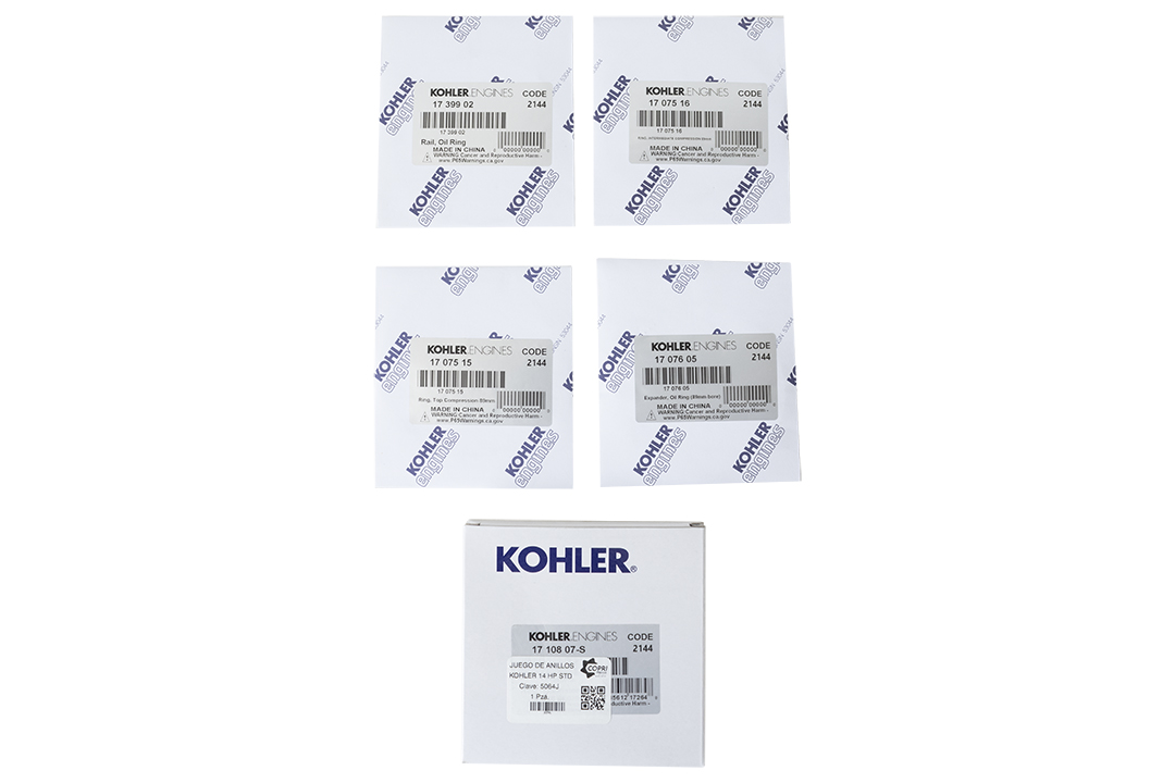 JUEGO DE ANILLOS KOHLER 14HP STD