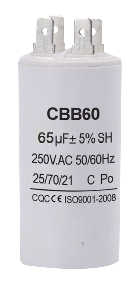 CAPACITOR REDONDO CON TERMINAL 65 MF