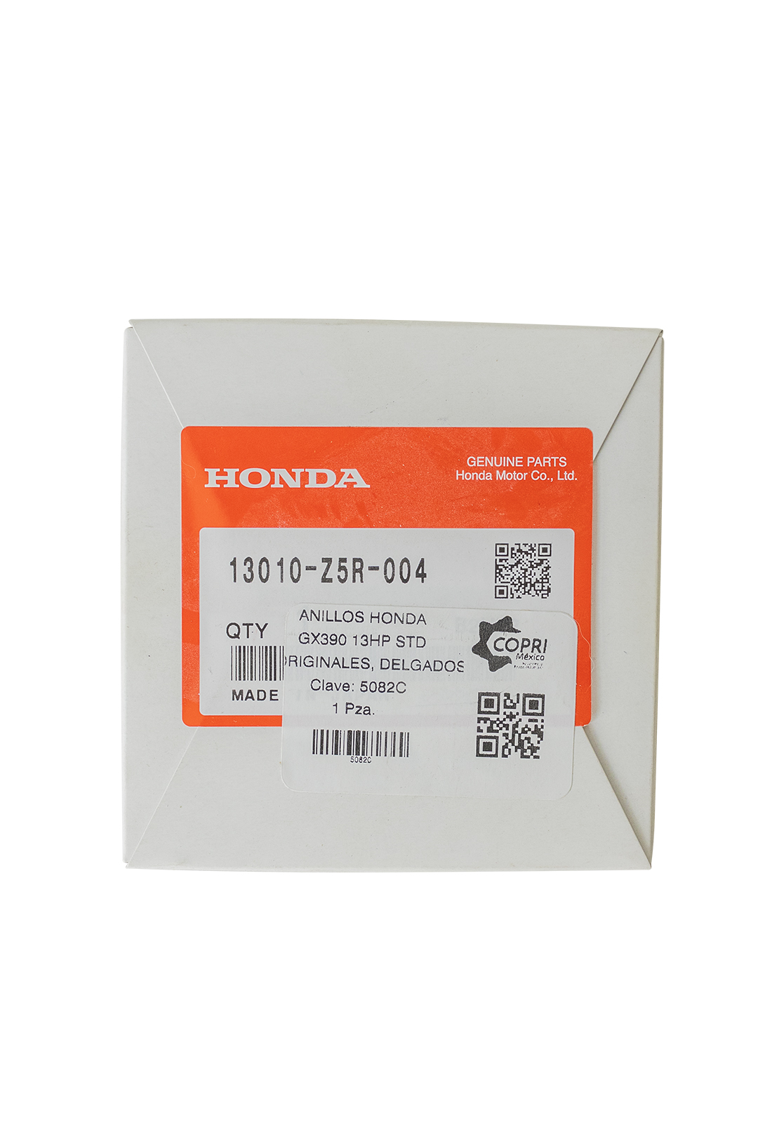 ANILLOS HONDA GX390 13HP STD ORIGINALES, DELGADOS