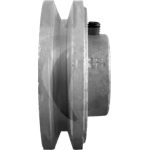 POLEA DE MOTOR 4-1/2" POR 5/8"ALUMINIO