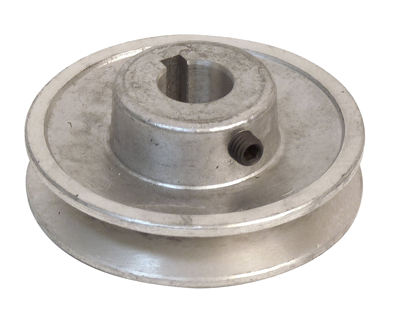 POLEA DE MOTOR 4-1/2" POR 5/8"ALUMINIO