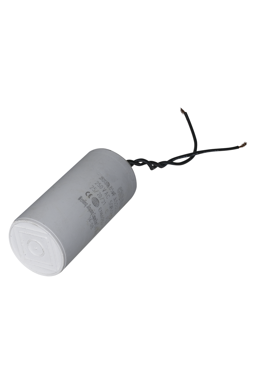 CAPACITOR DE TRABAJO REDONDO CON CABLE 80MF