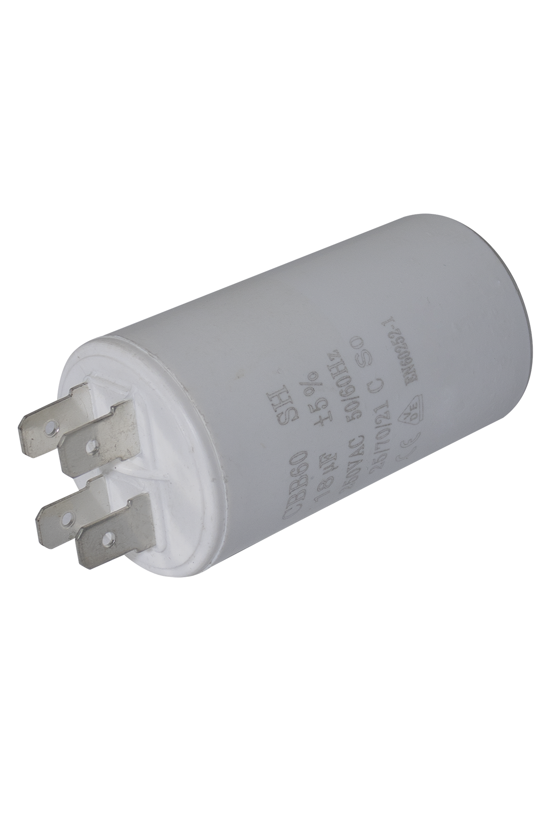 CAPACITOR REDONDO CON TERMINAL DE 18MF