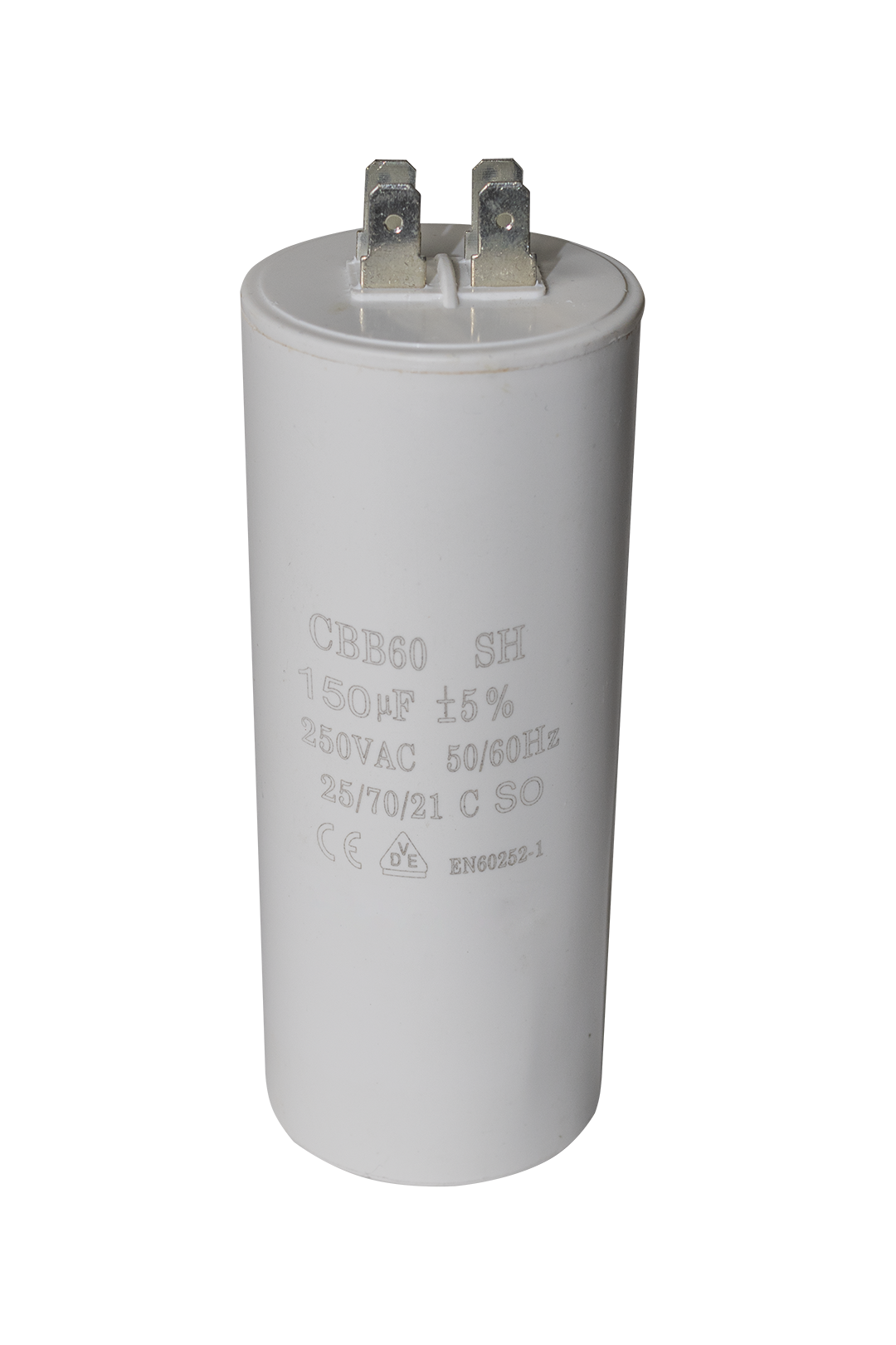CAPACITOR REDONDO CON TERMINAL DE 150MF