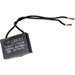 CAPACITOR DE TRABAJO CUADRADO CON CABLE DE 3.5MF