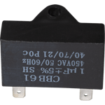 CAPACITOR PARA AIRE ACONDICIONADO CON TERMINAL DE 1MF
