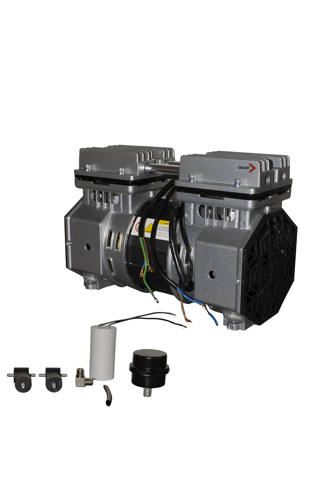 CABEZAL LIBRE DE ACEITE SILENCIOSO 1HP (72 LITROS
