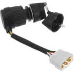 INTERRUPTOR DE ENCENDIDO CON LLAVE PARA GENERADOR DIESEL DE 5KW – 6.5 KW.