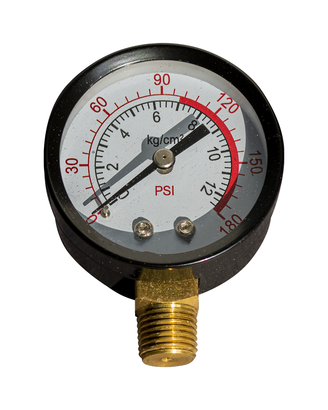 MANOMETRO INFERIOR DE 1/4 2" 180PSI