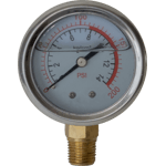 MANOMETRO DE GLICERINA DE 1/4 2" 200PSI