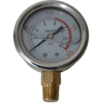 MANOMETRO DE GLICERINA DE 1/4 2" 200PSI