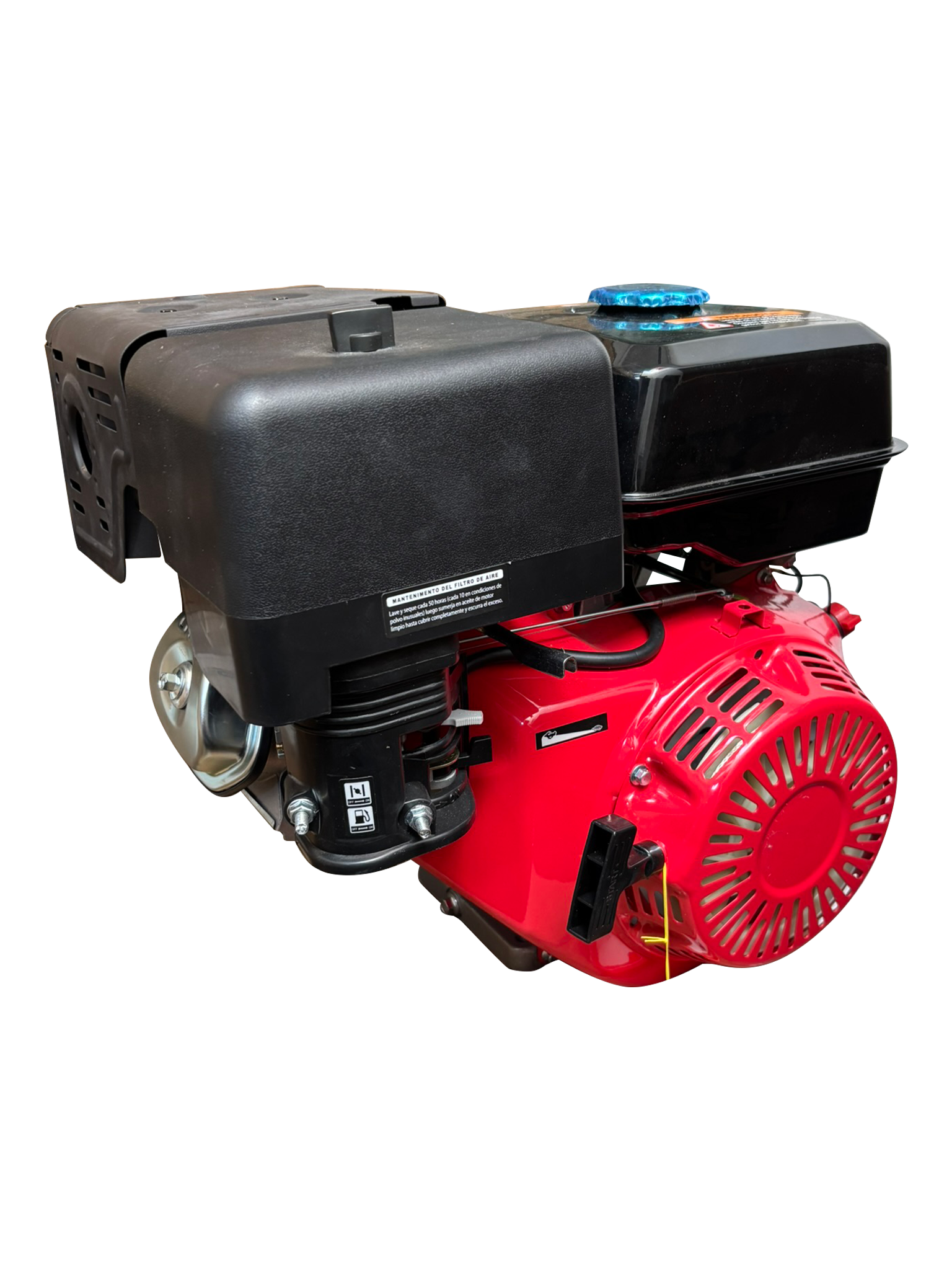 MOTOR A GASOLINA USO GENERAL, FLECHA DE CUÑERO 1" HY300 13HP 6.5 LTS ARRANQUE MANUAL