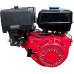 MOTOR A GASOLINA USO GENERAL, FLECHA DE CUÑERO 1" HY300 13HP 6.5 LTS ARRANQUE MANUAL