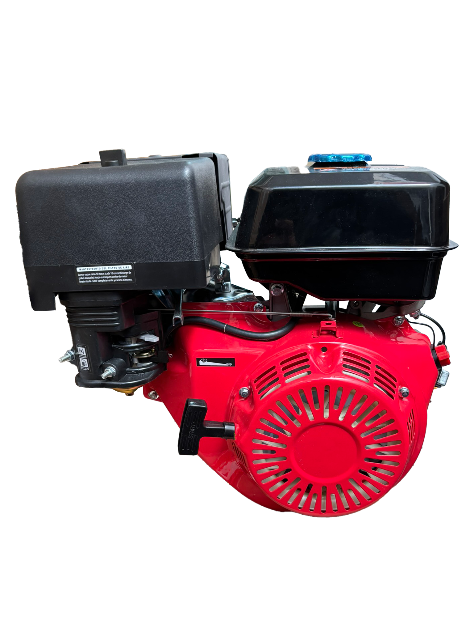 MOTOR A GASOLINA USO GENERAL, FLECHA DE CUÑERO 1" HY300 13HP 6.5 LTS ARRANQUE MANUAL