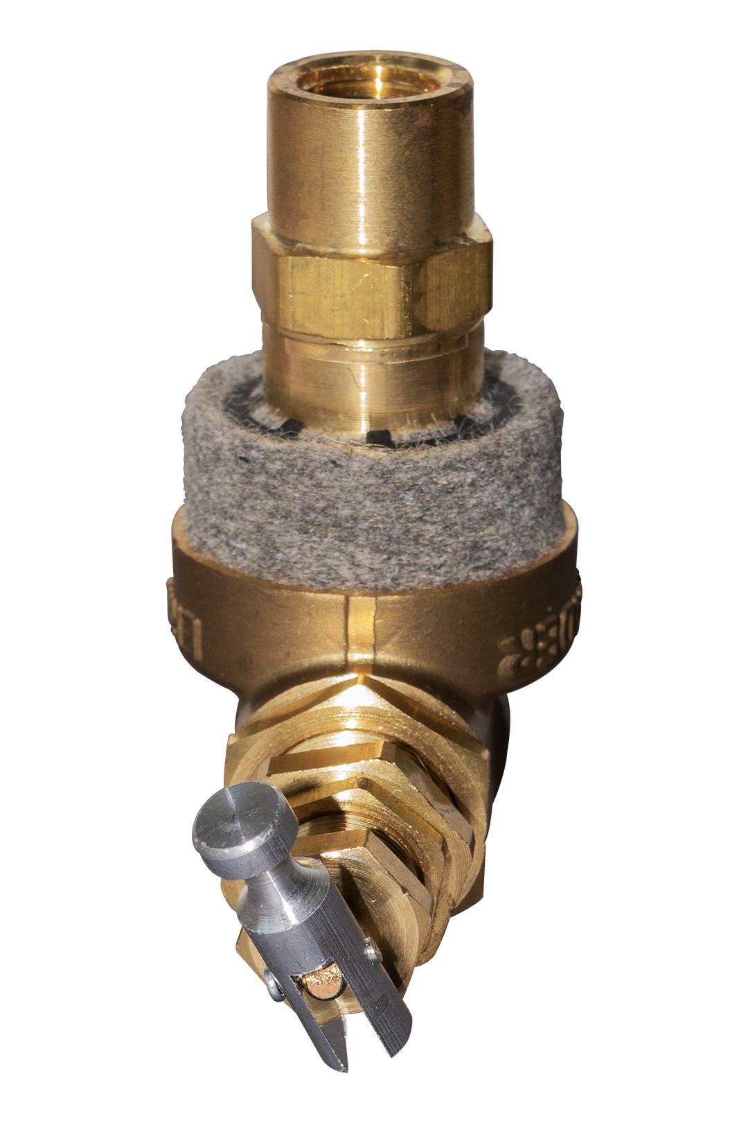 VALVULA PILOTO PARA COMPRESOR A GASOLINA 1/4" MACH