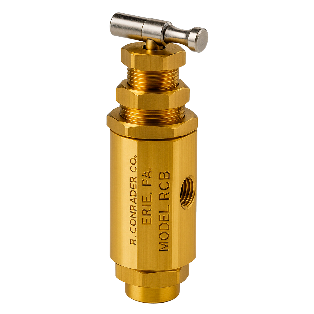 VALVULA PILOTO PARA MOTOR A GASOLINA 1/4" SENCILLA