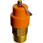 VALVULA DE SEGURIDAD ECONOMICA DE 1/4" 145 PSI.