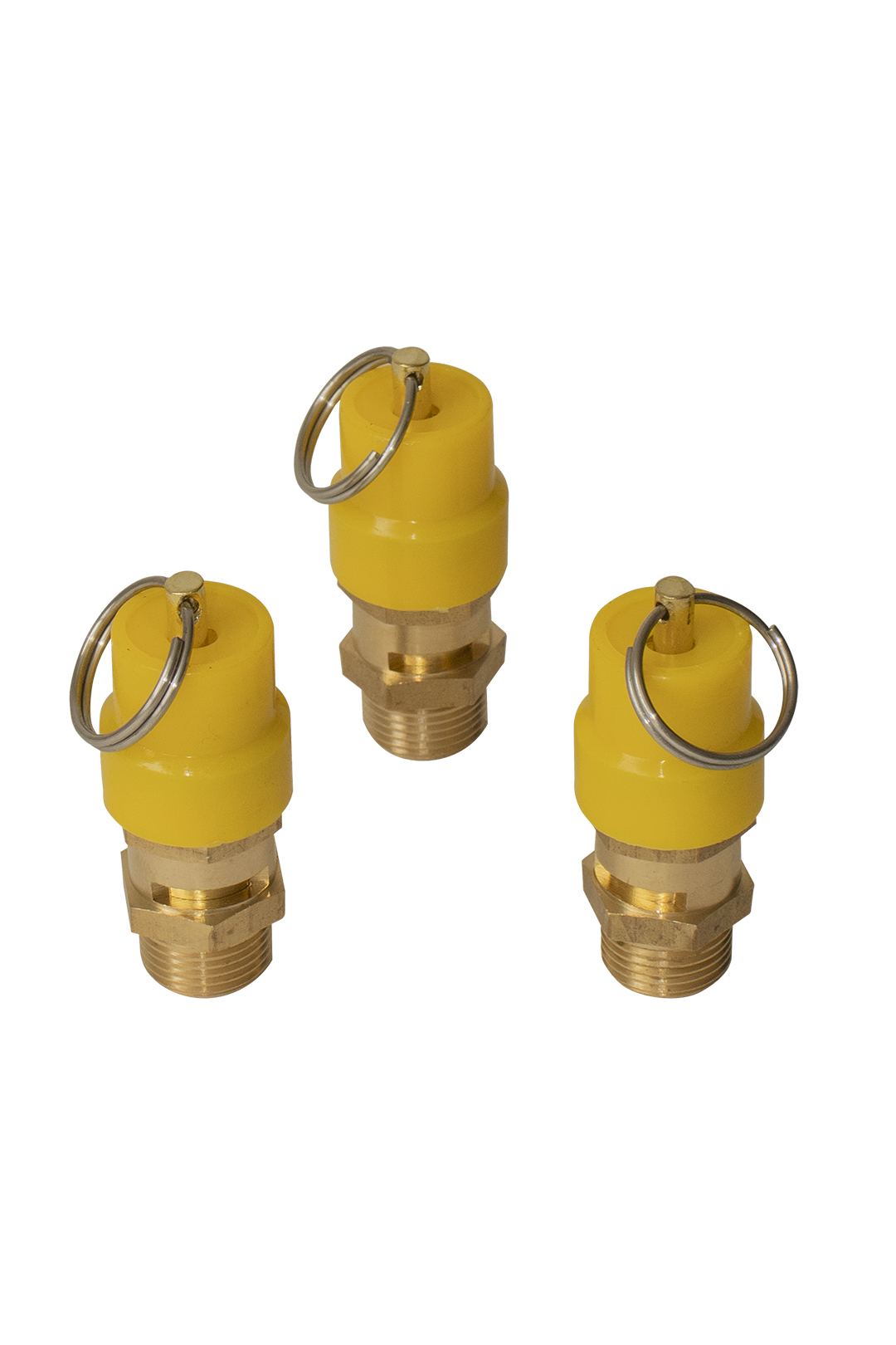 VALVULA DE SEGURIDAD ECONOMICA DE 3/8" 145 PSI.
