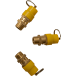 VALVULA DE SEGURIDAD ECONOMICA DE 3/8" 145 PSI.