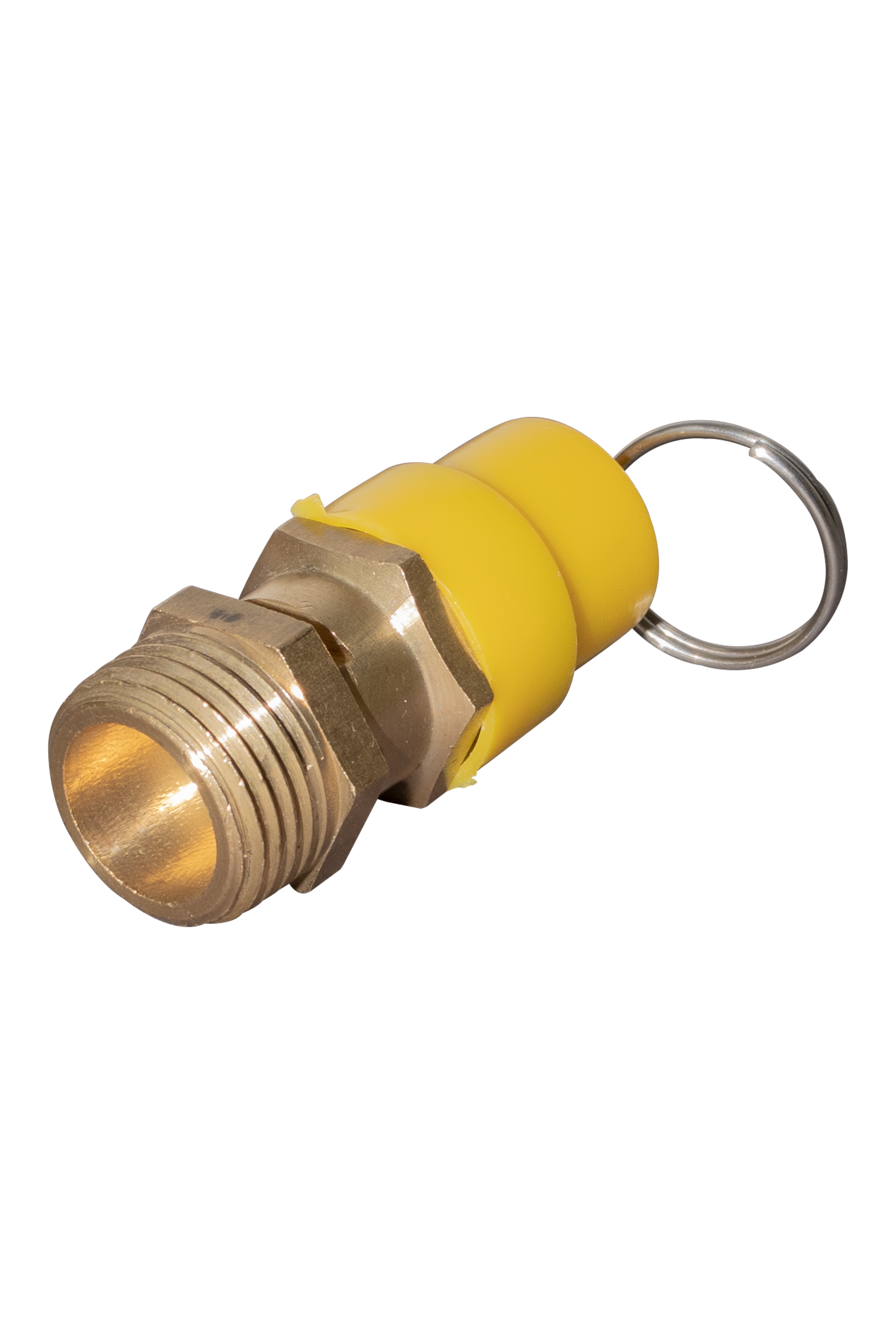 VALVULA DE SEGURIDAD ECONOMICA DE 1/2" 145 PSI.