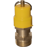 VALVULA DE SEGURIDAD ECONOMICA DE 1/2" 145 PSI.