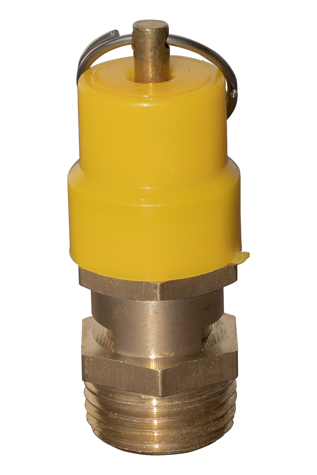 VALVULA DE SEGURIDAD ECONOMICA DE 1/2" 145 PSI.