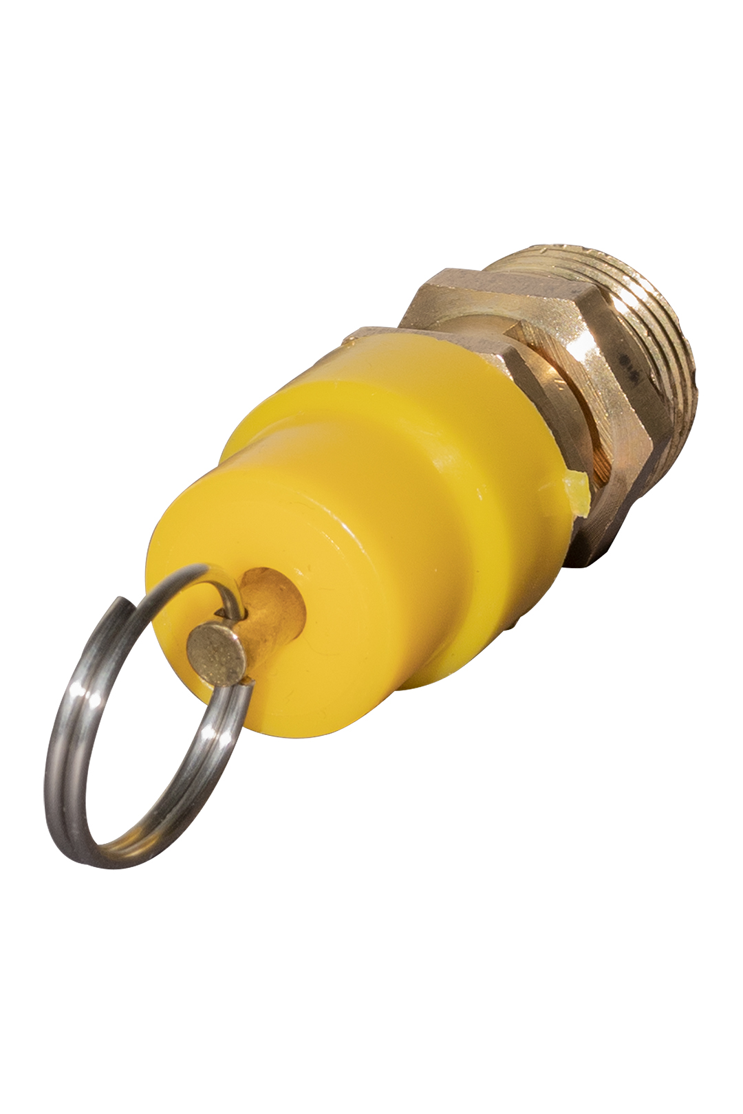 VALVULA DE SEGURIDAD ECONOMICA DE 1/2" 145 PSI.