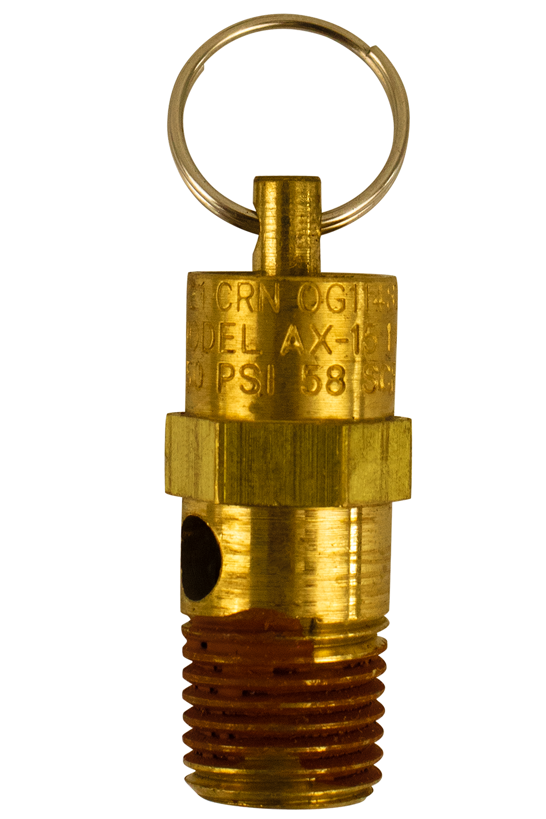 VALVULA DE SEGURIDAD 1/4" MEDIANA 150 PSI.