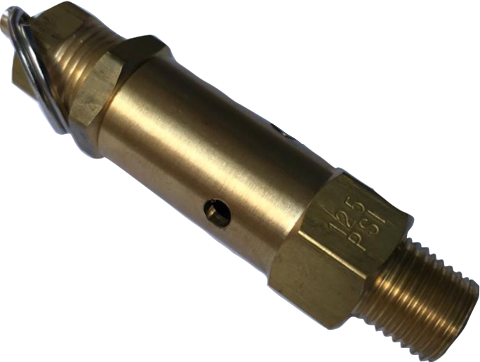 VALVULA DE SEGURIDAD #31 MEDIANA DE 1/4" 60 PSI.
