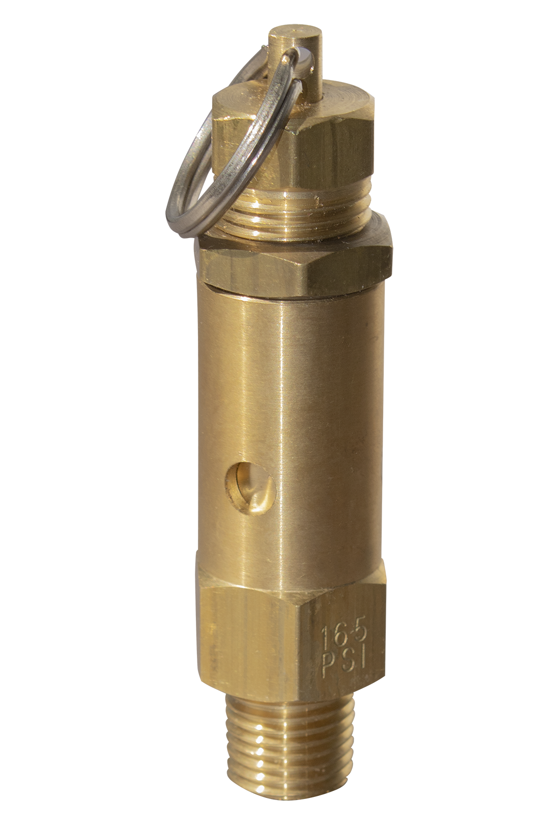 VALVULA DE SEGURIDAD #33 MEDIANA DE 1/4" 165 PSI.