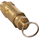 VALVULA DE SEGURIDAD #33 MEDIANA DE 1/4" 165 PSI.