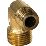 CODO DE CABEZAL GONY 3/8" POR 1/4"