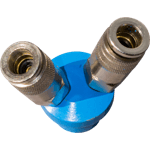 CONECTOR RAPIDO DOBLE DE 1/4" MODELO 2W-A