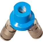 CONECTOR RAPIDO DOBLE DE 1/4" MODELO 2W-A