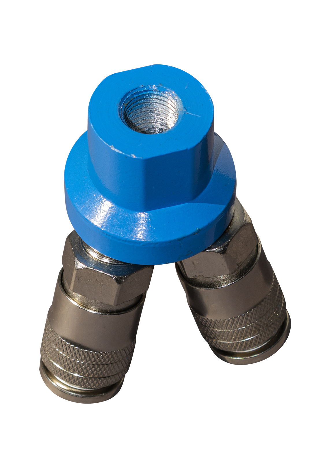 CONECTOR RAPIDO TRIPLE DE 1/4"