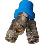 CONECTOR RAPIDO TRIPLE DE 1/4"