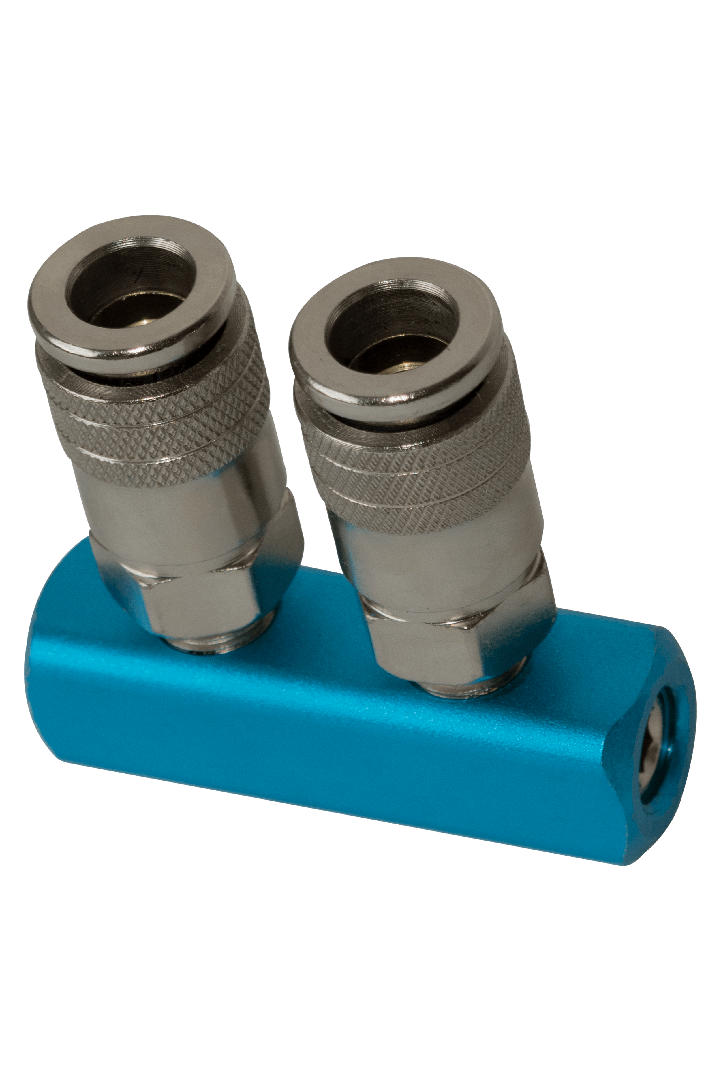 CONECTOR RAPIDO DOBLE EN LINEA DE 1/4"