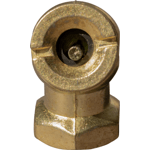 VALVULA PARA INFLAR LLANTAS DE 1/4"