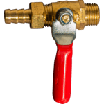 LLAVE DE PASO ECONOMICA DE 1/4"