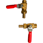 LLAVE DE PASO ECONOMICA DE 1/4"