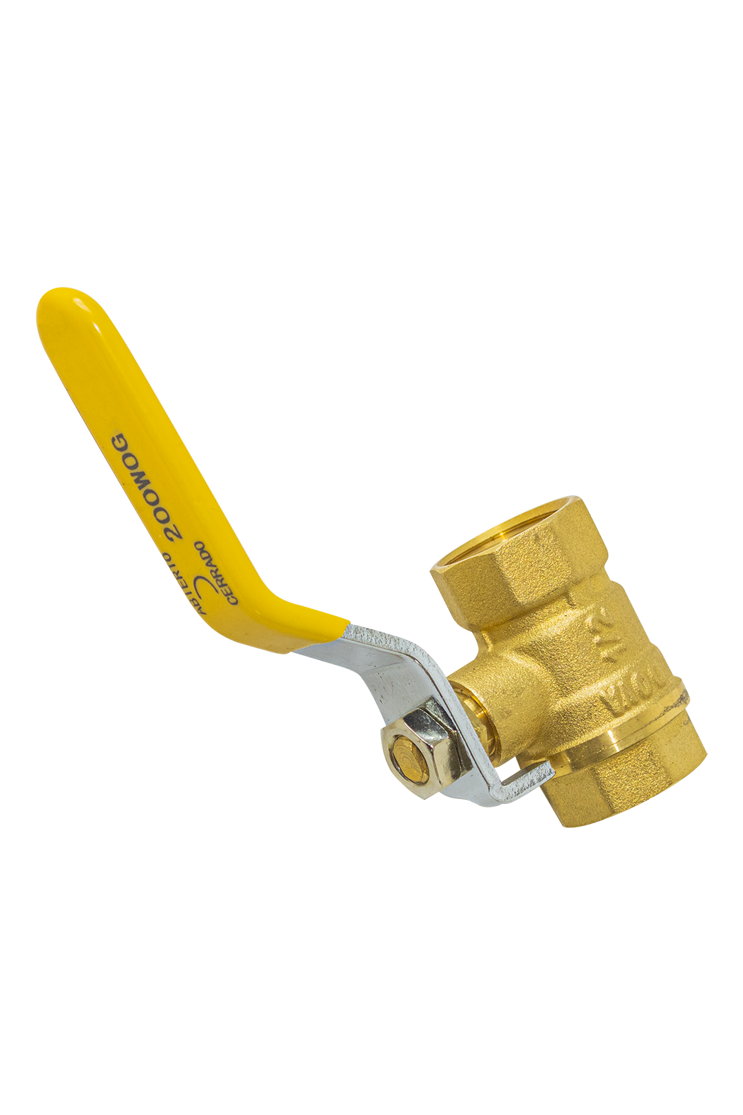 LLAVE DE PASO ESPAÑOLA DE ESFERA DE 1/2"