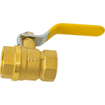 LLAVE DE PASO ESPAÑOLA DE ESFERA DE 3/4"