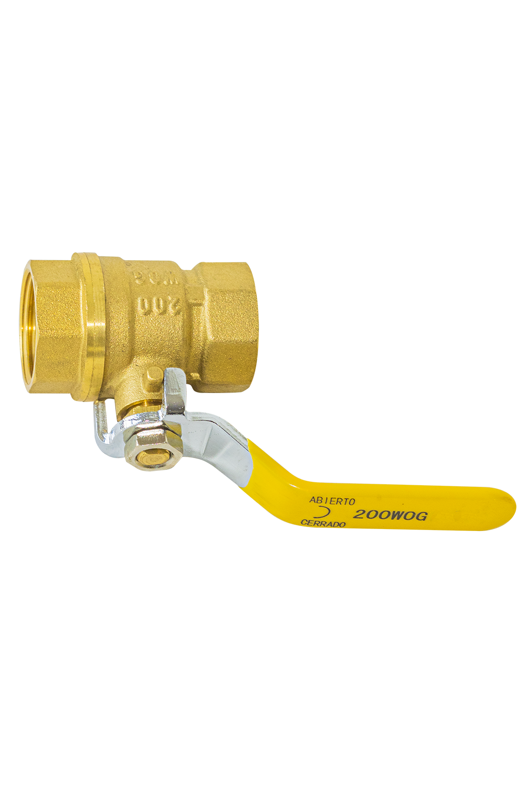 LLAVE DE PASO ESPAÑOLA DE ESFERA DE 3/4"