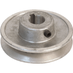 POLEA DE MOTOR 5" POR 5/8" ALUMINIO 1RANURA EN A